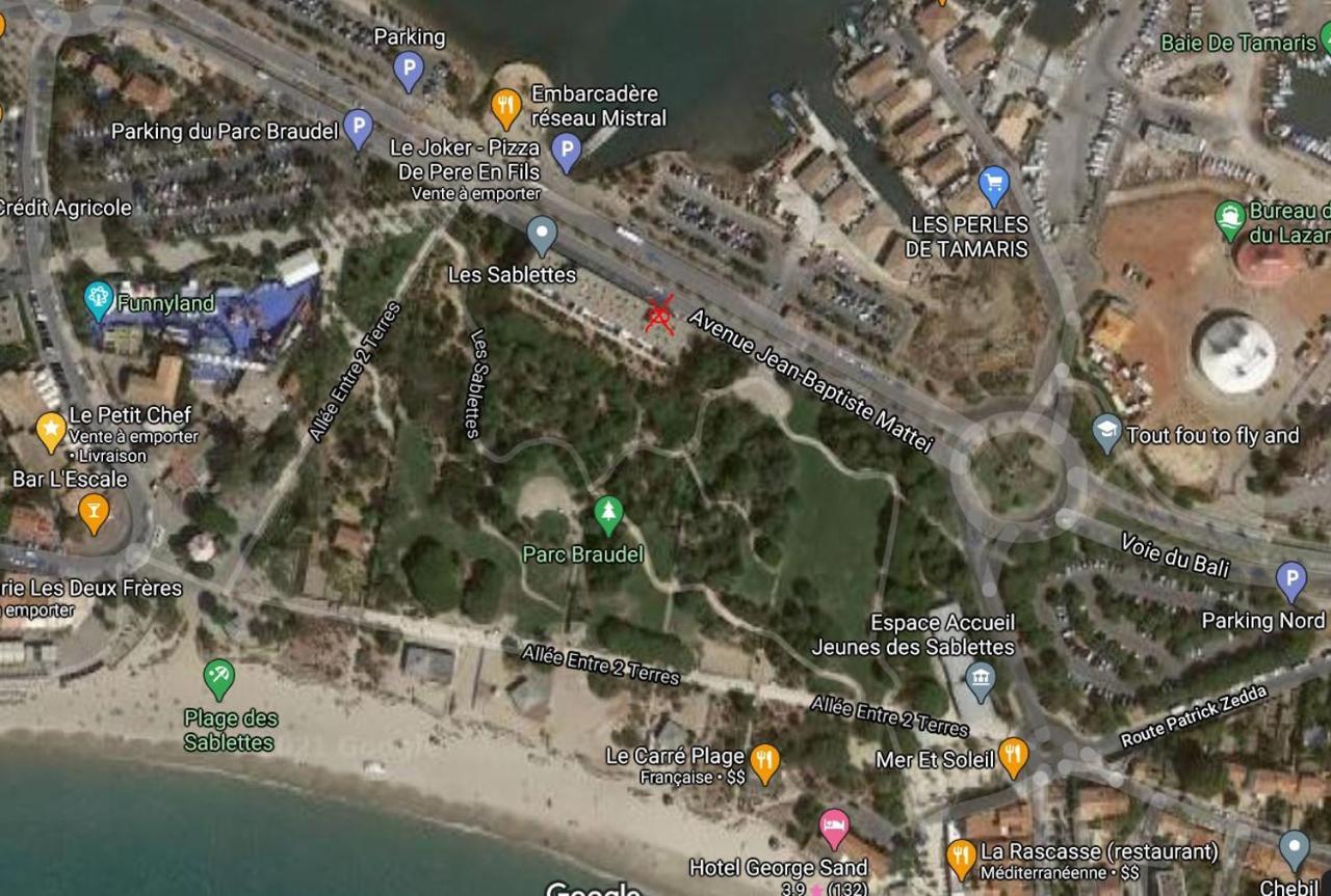 Studio Le Bali avec wifi à 100m de la plage La Seyne-sur-Mer Exterior foto